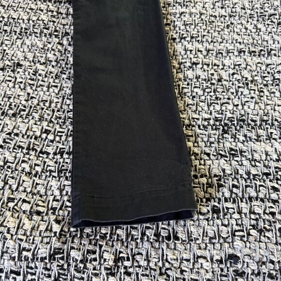 GAP Khaki Flat Front Straight Leg Skinny Stretch Chino Black Khaki Pants Size 28 - Picture 4 of 13